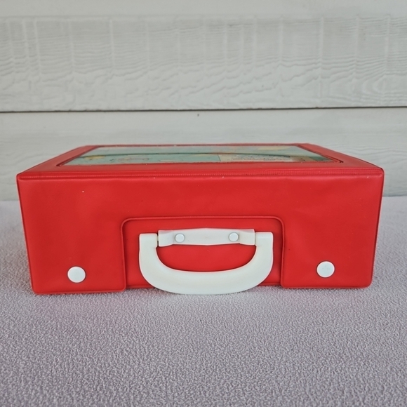 1986 The Saurus Gang Vinyl Storage Case Box Vintage Cliff Galbraith Swim Club - Picture 5 of 12